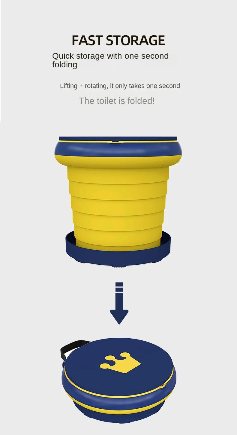 Children's Folding Toilet Portable Folding Toilet Seat Boys & Girls