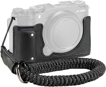 Smallrig X-M5 Leather Half Case Kit for FUJIFILM X-M5(Black) - 4879