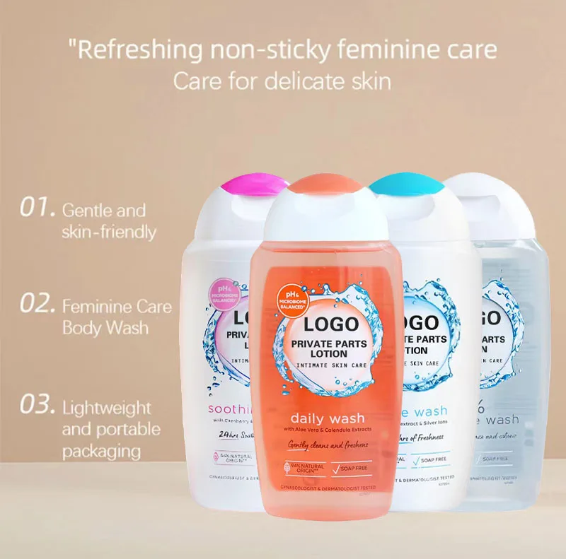 Private Parts Cleaning Lotion Female Private Parts Cleanser Intimate