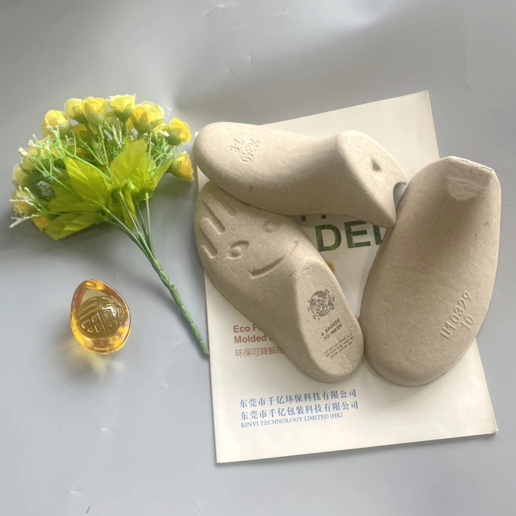 Cardboard Pulp Shoe Inserts Tree to Keep Shape Form for Women and Men Shoes Pulp Shoe Brace