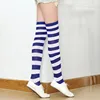 navy blue white wide stripes
