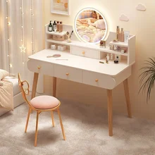 Manufacturer Directly Provides Modern Simple Furniture Small Family Type Dressing Table and Bedroom Small Vanity Table