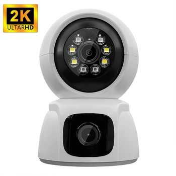 HD 2K 3MP Baby Pet Surveillance Camera Ip Smart Wifi Wireless Motion Detection Remote Camera