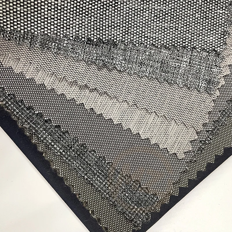 Linen Look Fabrics Textiles Outdoor Sofa Fabric Upholstery Waterproof