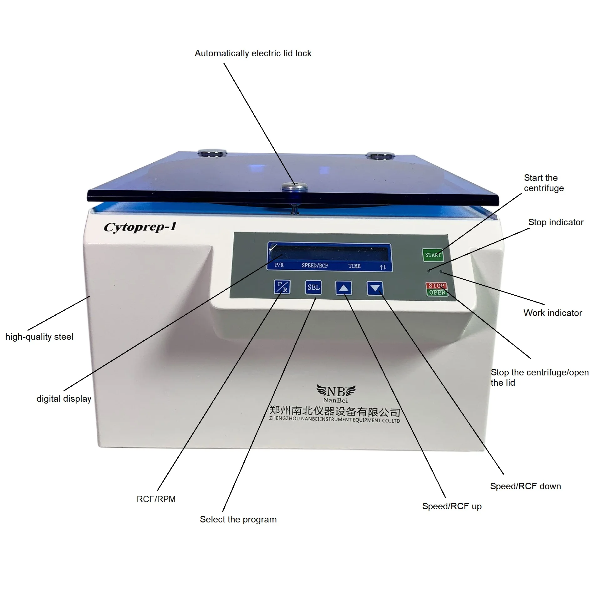 Cell Smear Lab Cyto Centrifuge Cytospin Centrifuge With 6 Placer - Buy ...