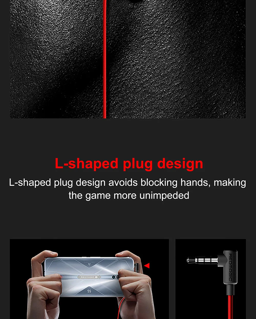 Nubia Redmagic Gaming Auricolare Tipo-c Auricolari 3.5mm Auricolare Rosso Magico  Auricolare Cablato Per Redmagic 5s 5g - Buy Auricolare Nubia,Auricolare Di  Tipo C.,Auricolare Da Gioco Product on Alibaba.com