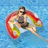 Sequined U-shaped rainbow seat floating row