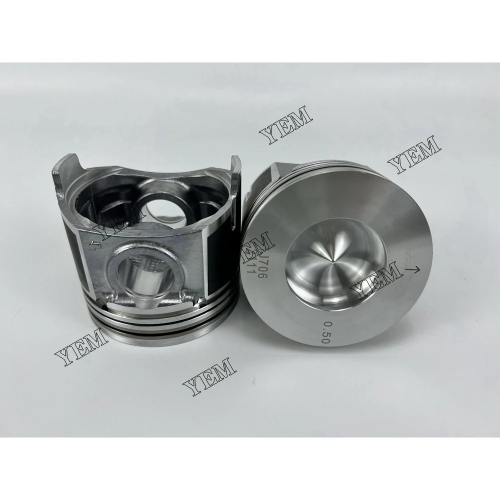 Piston 1J707-2111 for Kubota V2607 Engine Part Repair Replacement