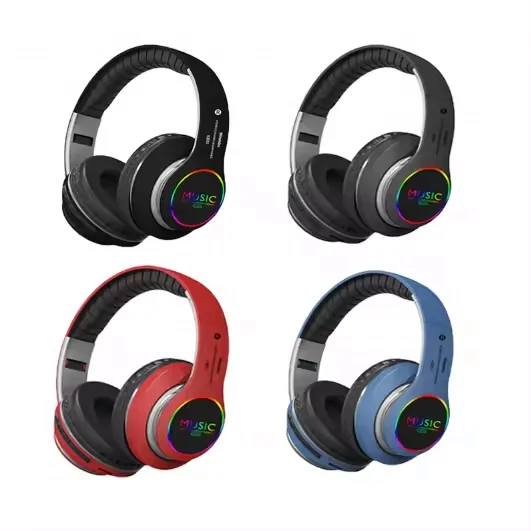 VJ033 Breathing Lamp Wireless Earphones Stylish Functional