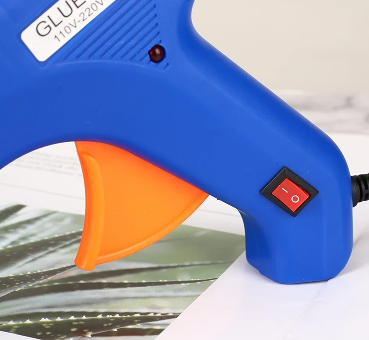 Пистолет для горячего клея быстрый нагрев расплава высокая температура школьных ремесел поделок искусство и ремонт дома (40 Вт)