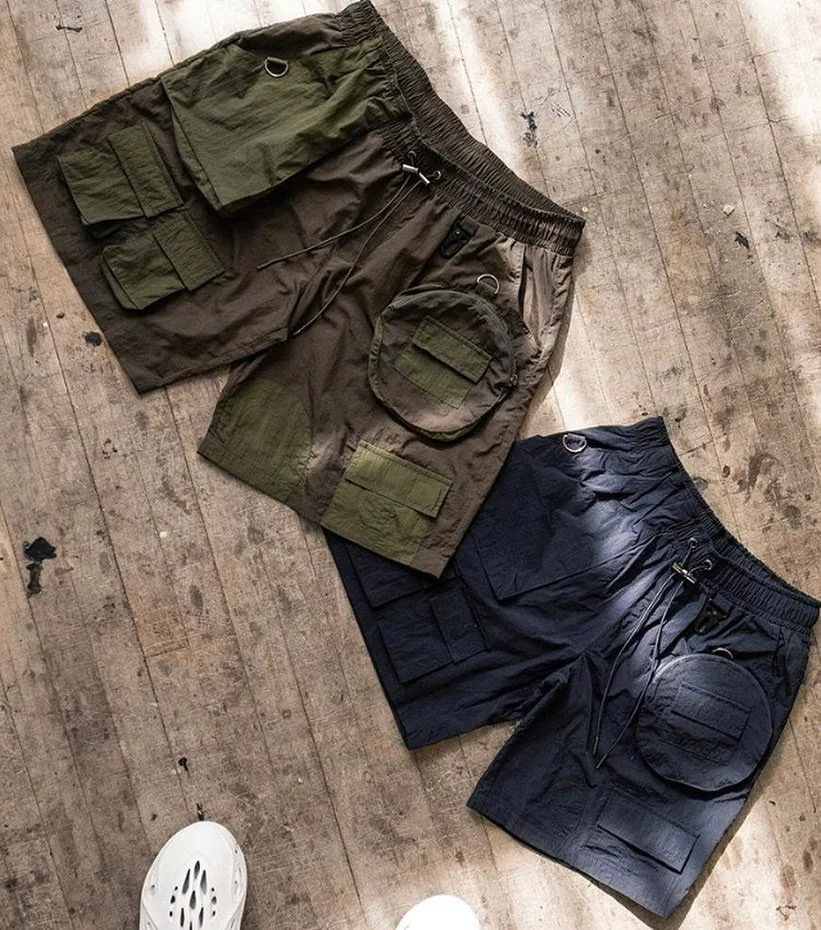 OEM Shorts Long Drawstring Drop Shipping FOG Men Nylon Stock Cargo Short  Cargo Pants