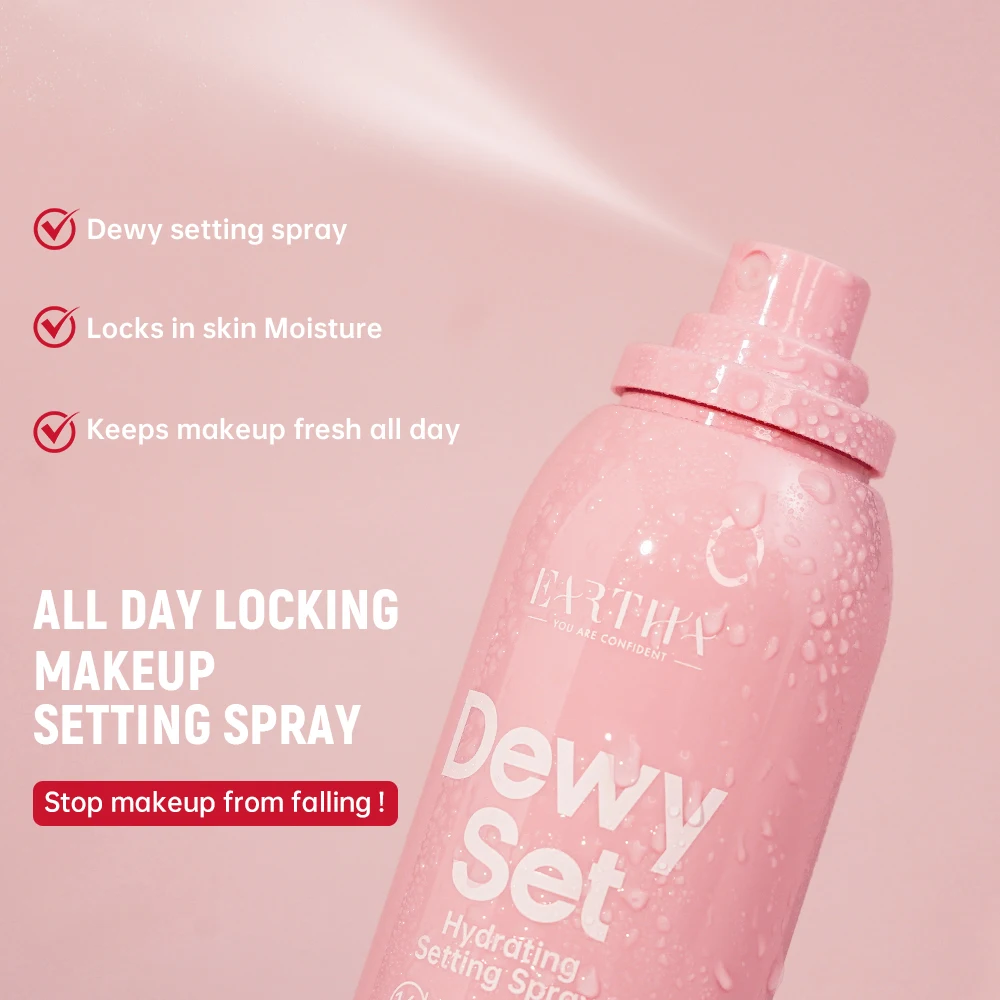 OEM Private Label Vegan Oil Control Stay Make up Fixer Spray Long Lasting Finishing Spray Makeup Fixer Spray