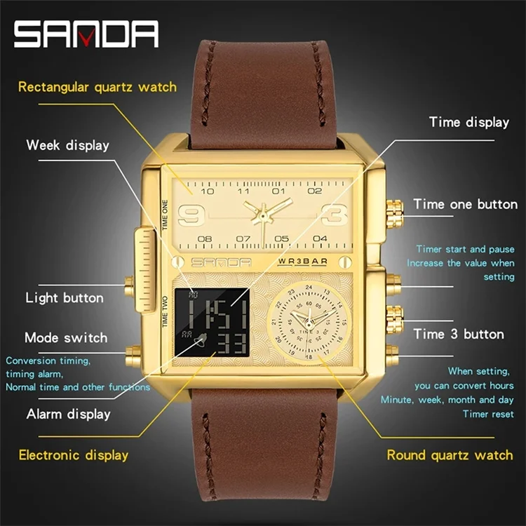 時計 SANDA Scf14f39755184a05bcc399465cd23