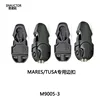 หัวเข็มขัดด้านเดียวของ Mares ชุดละ 4 ชิ้น