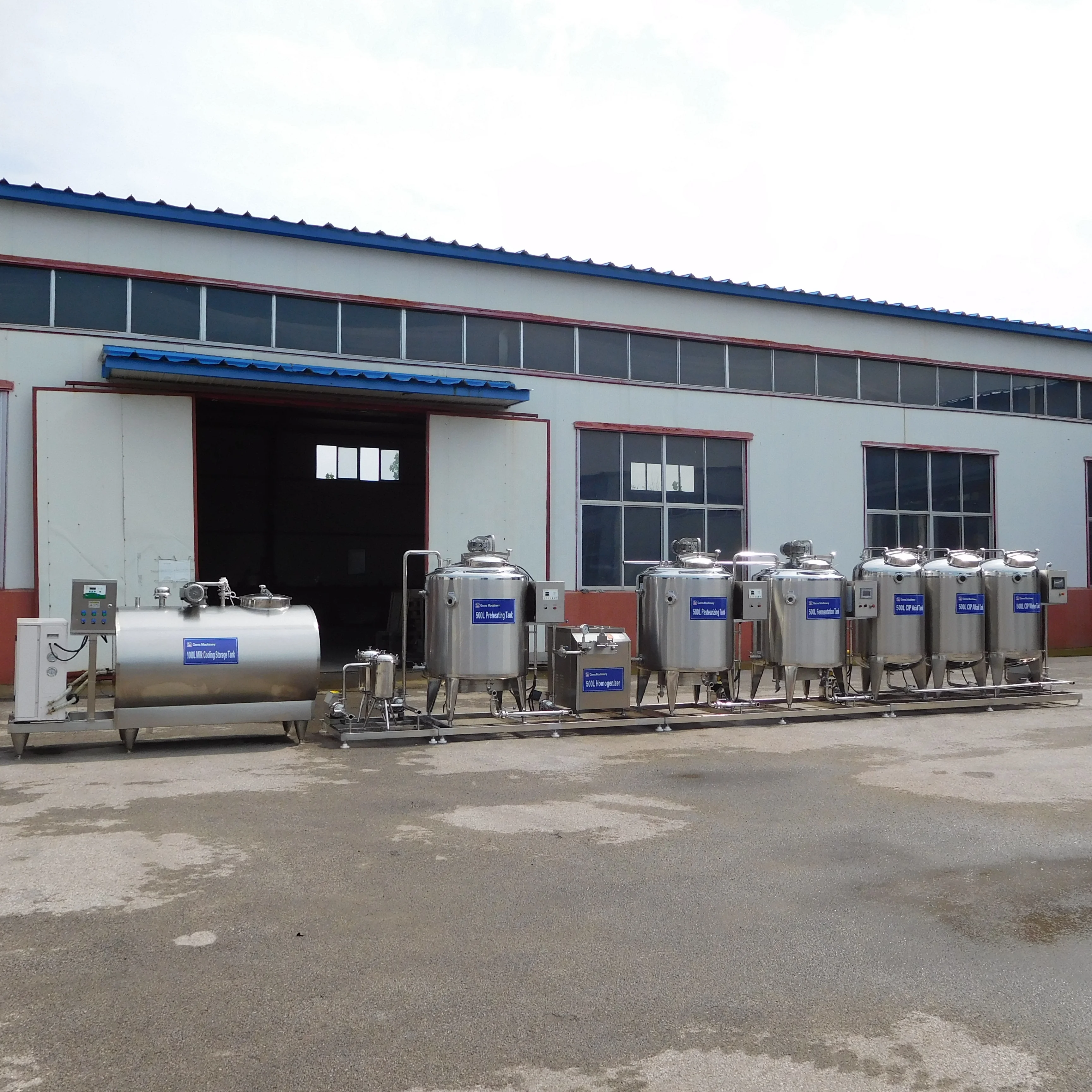 Cheap Price Yoghurt Making Machine Yogurt Production Line Industrial Yogurt Making Machine