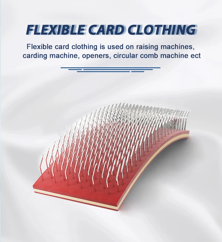 Welcc the Best Products of High Carbon Flexible Card Clothing with Low ...