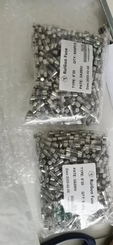Lot Of 5 T2AL250V Ceramic Slow-Blow Fuses - 2A, 250V, 3.6x10mm Axial