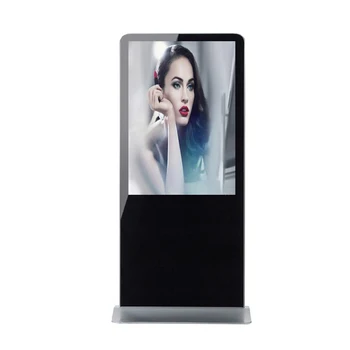 POP Android Digital Signage 43inch Free Standing Ad Board TFT LCD Ads Display