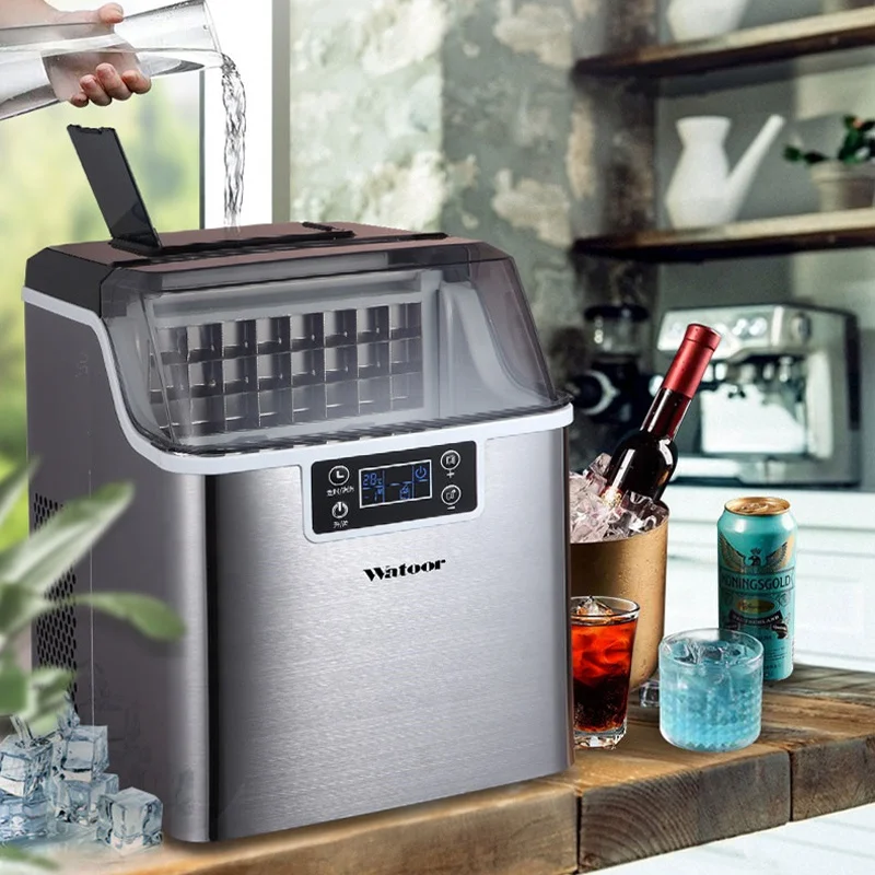 220V льда делая машину студенческого общежития бутилированной воды Новый формователь кубиков льда молока инструменты для приготовления кофе и чая автомат для производства льда
