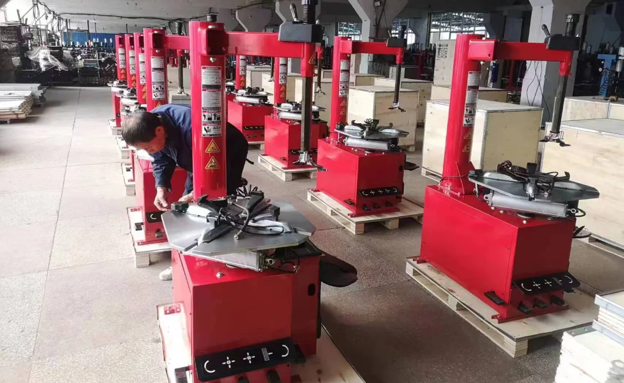 Fully Automatic Large Swing Arm  Car Tire Changer Tire Removing Machine