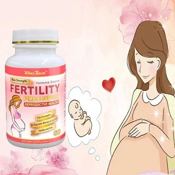Female Health Fertility Tablet healthcare supplements Private Label Ginseng fibroid capsules baby Fertility tablets