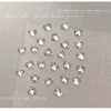 10 a forma di cuore 44 mm-20 pezzi-bianco traslucido
