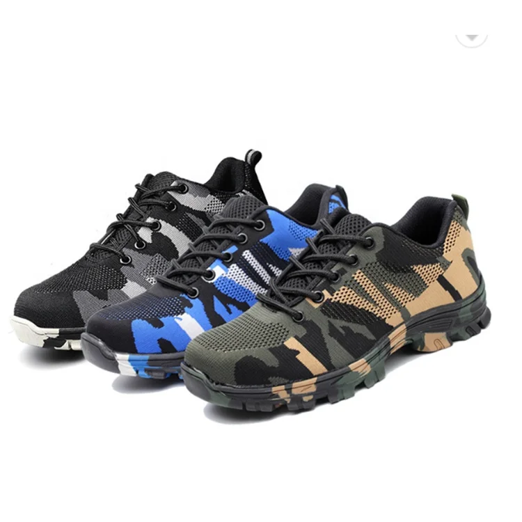 camouflage safety shoes