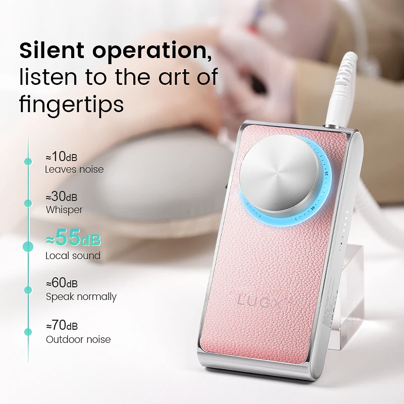 LG902 Nail Drill Machine - Ultra Smooth, Portable, and Powerful