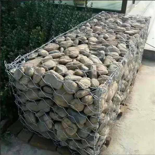 Factory Prices Pvc Coated Galvanized Gabion Wire Mesh Hexagonal Gabion Basket Wall Gabion Box