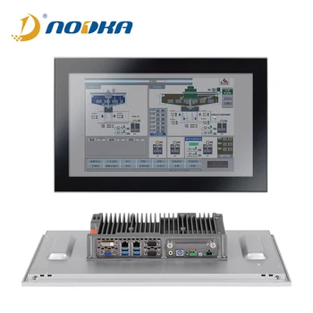 18.5 inch Widescreen Embedded J6412 CPU J1900 Touch screen Fanless panel PC