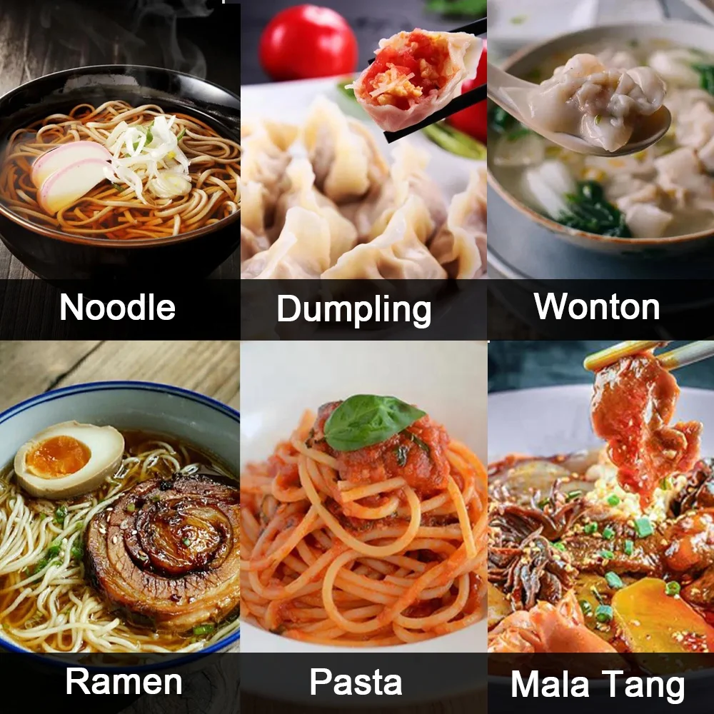 Spaghetti Ramen Cooking Machine Station 9 Basket Pasta Boiler Induction Restaurant Commercial Pasta Noodle Cooker With Strainer