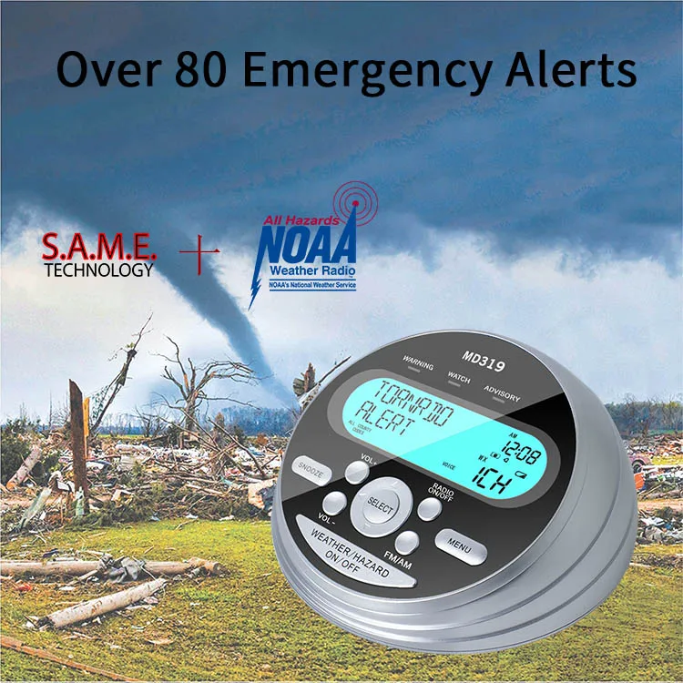 Weather Station with Radio Emergency Position Indicating Radio Beacon