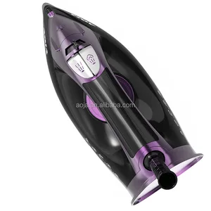 Multi-Function Electric Steam Iron 110-127V Anti-Drip Vertical Steam Ceramic Soleplate Iron for Daily Laundry