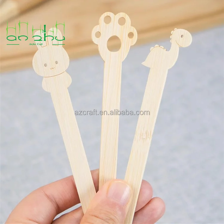 Bulk Disposable Ice Cream Tasting Sticks Dessert Spoons for Tasting Wooden Ice Cream Paddle Spoons