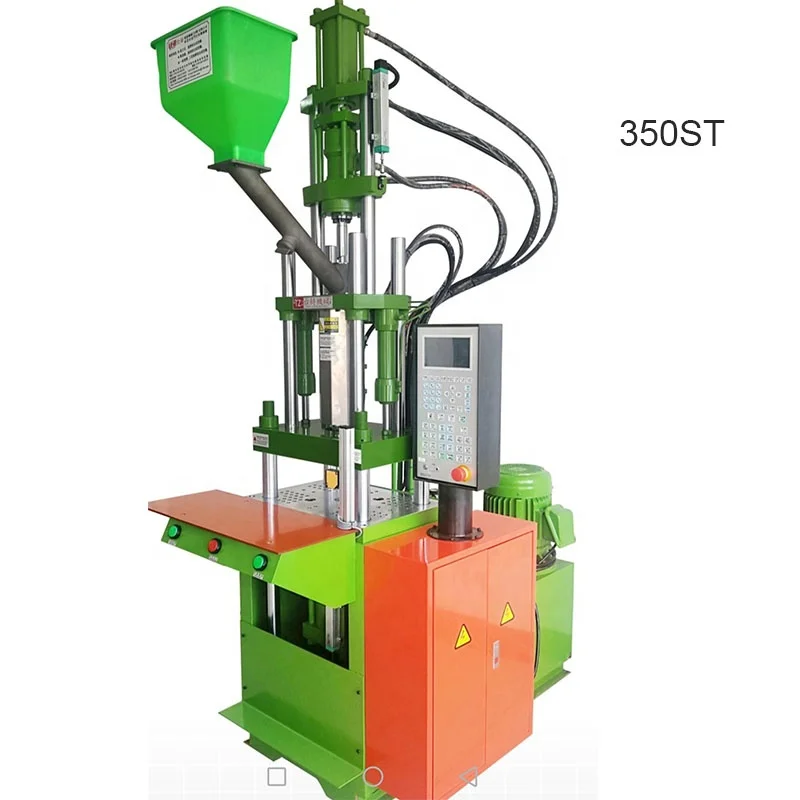 25 Ton Computerized Plastic Injection Molding Machine Vertical Pressure Clamping Equipment AC DC Wire Plug Connector Injection