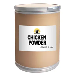 Food Grade Chicken Flavor Powder Yellow Dried Chicken Essence OEM Chicken Bouillon Powder for Soup Dumpling
