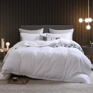 Wholesale Luxury Cooling Breathable Soft Hand Feeling Bed Sheets Set 100% Cotton Bedding Set