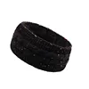 Black with glitter