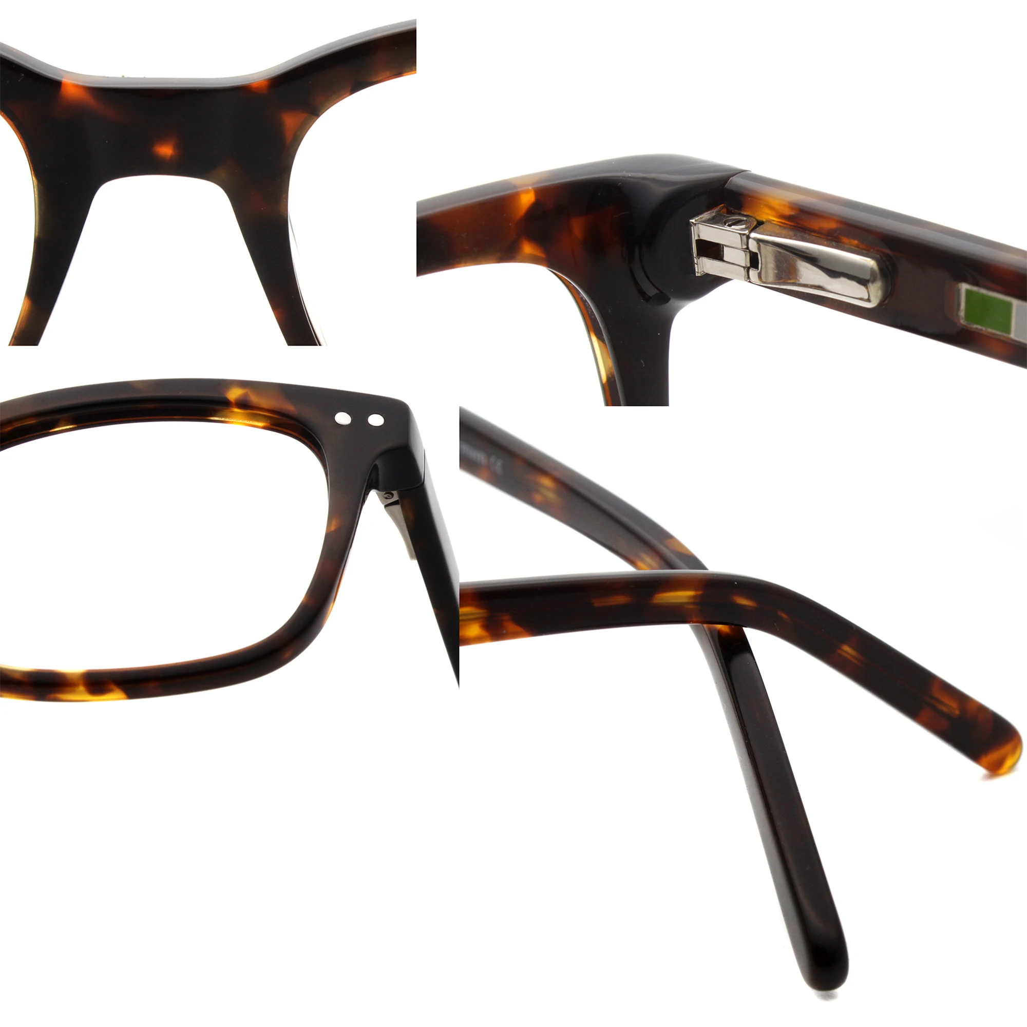 Glass Hand Made Eyeglasses New Model Classic Eyewear Frame Eyeglasses  Acetate/acetate Eyewear/ Eyewear Frames for Eyeglasses