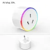 White AU Plug