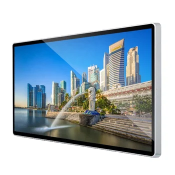 SEEWORLD 32 43 50 55 65 inch Wall Mounted Android Smart Capacitive Touch Screen LCD Advertising Digital Signage and Displays