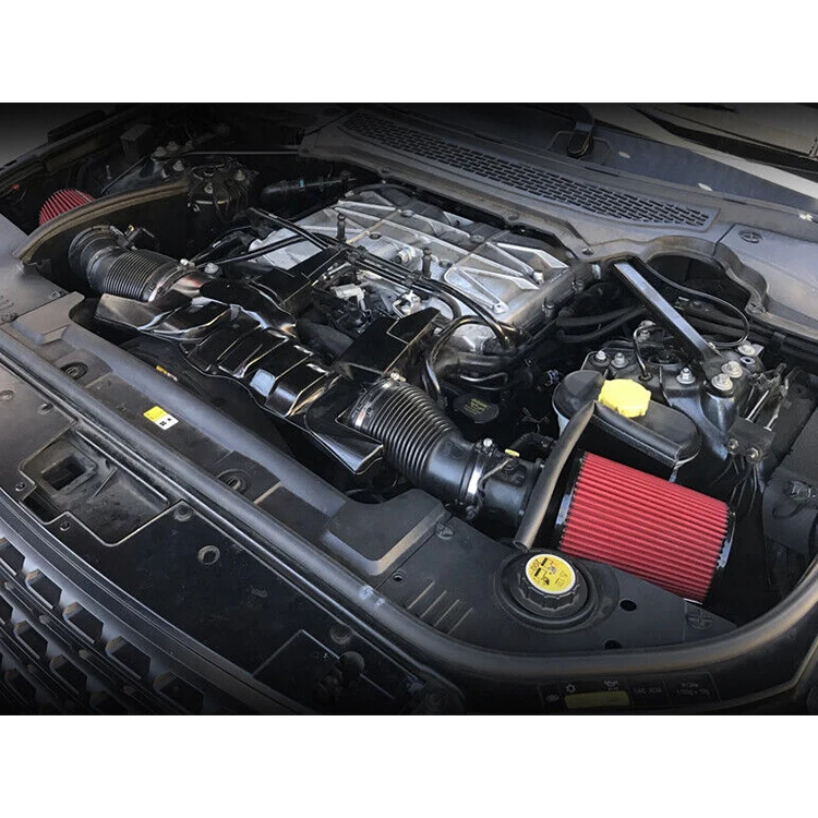 High Performance 2015-2016 Ford Mustang 3.7L V6 F/I Cold Air Intake System New Steel & Aluminium Air Filter Engine Application