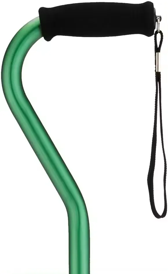 Quad Walking Cane Foldable Adjustable Portable Stick Lightweight & Sturdy with 4-Pronged Base for Extra Stability Balance