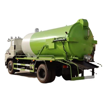Cleaning and suction vehicle Liberation Tiger VH cleaning and suction vehicle 8-12 cubic meter multifunctional pipeli