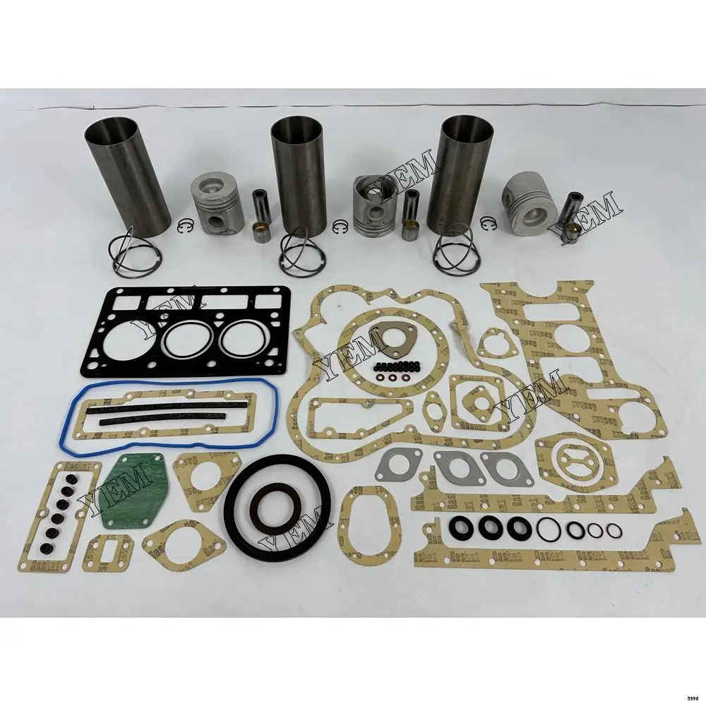 High-Performance Repair Kit With Piston Rings Liner Cylinder Gaskets For Perkins 903.27