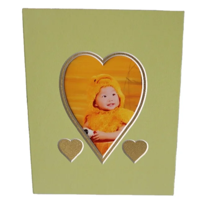 Wholesale custom pre-cut heart matboard