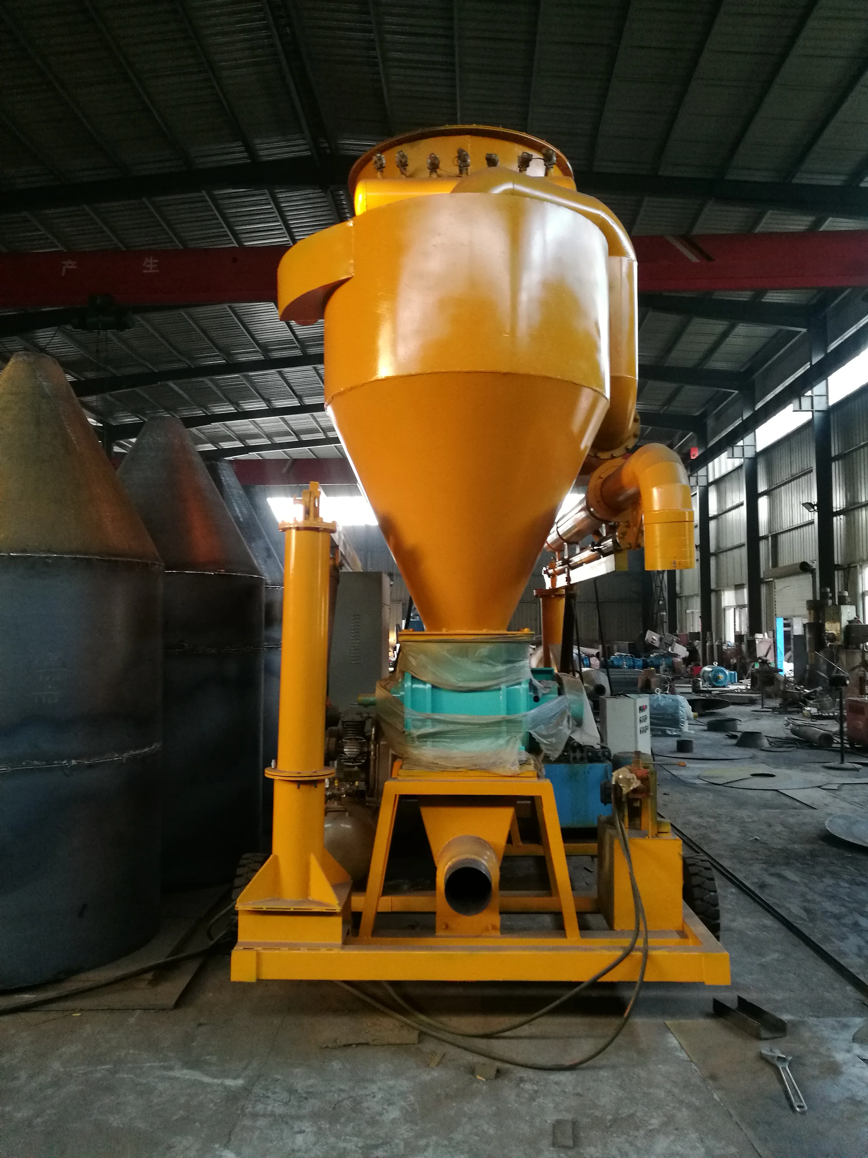 Vacuum Conveyor Systems for Bulk Dry Powders Grain Suction Machine for Sale