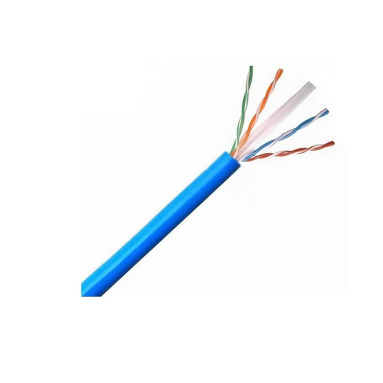 Drum Packing CAT6A LAN Cable 23AWG Bare Copper LSZH 305 Meters 4 Twisted Pair UTP Cat6A Network Cable