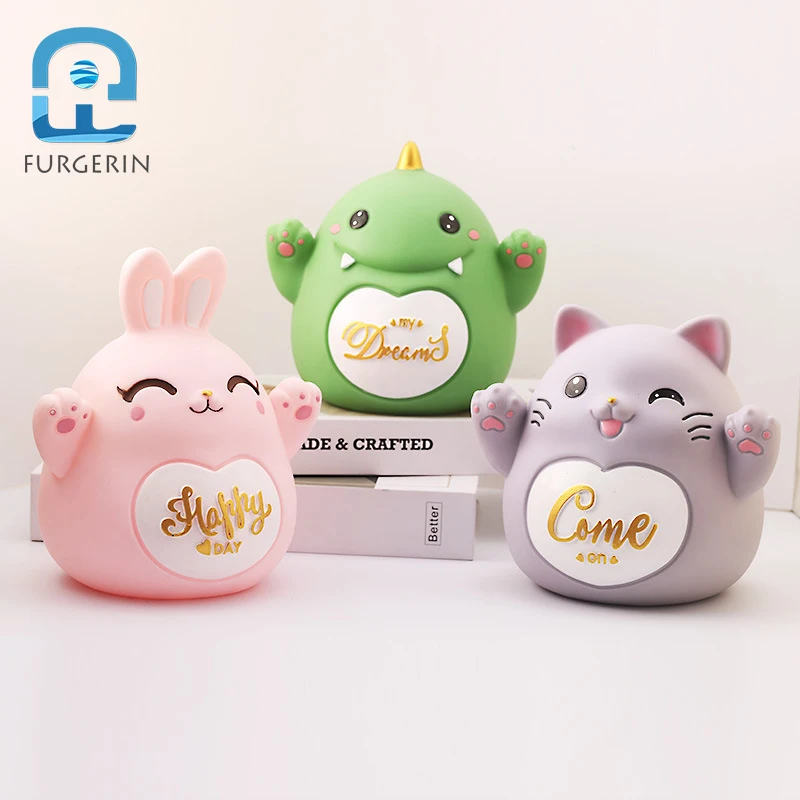 Прямая продажа от производителя, большая мультяшная копилка с динозавром, эмалированная большая емкость, копилка для животных, подарок для студентов, копилка