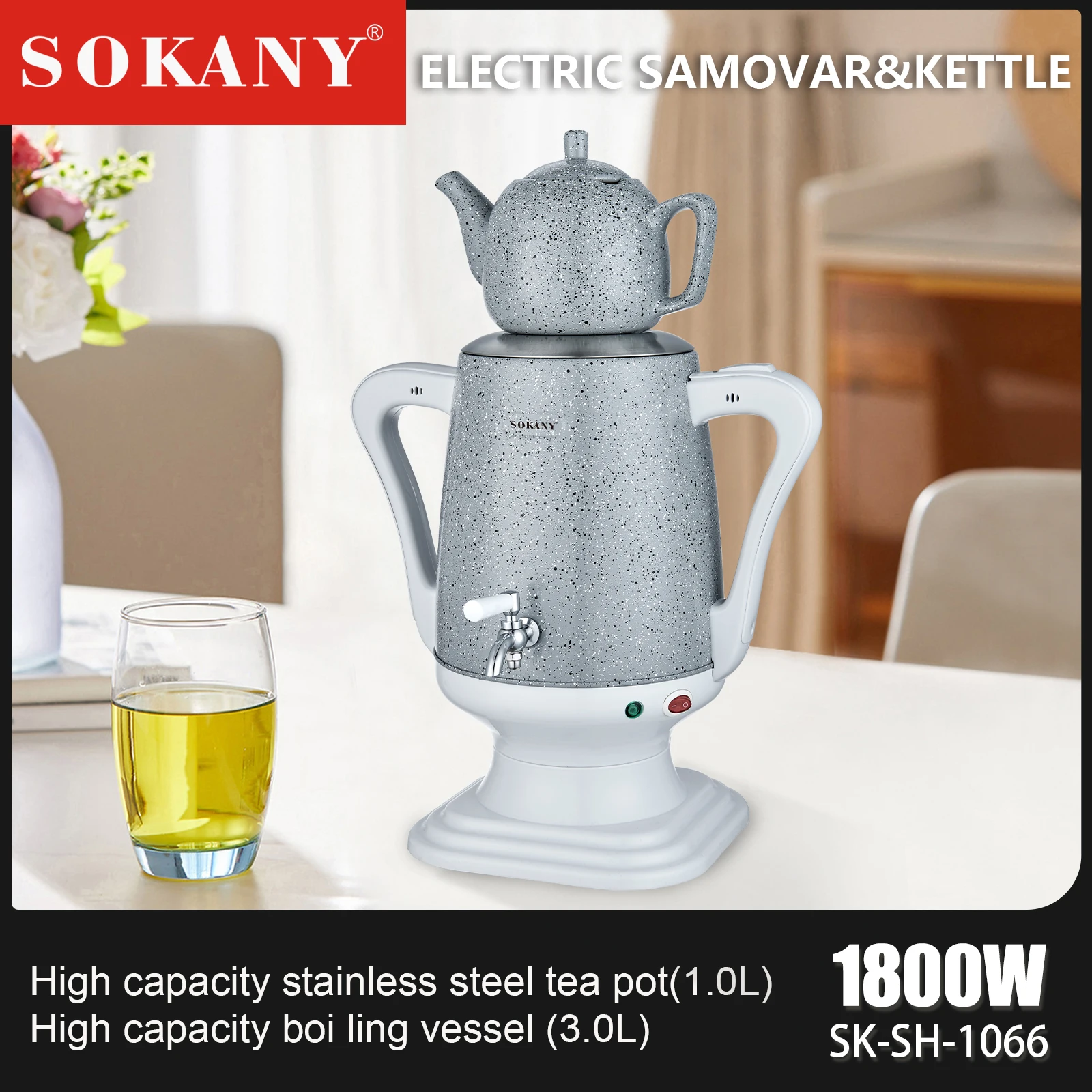 2.2l electric kettle smart constant kitchen